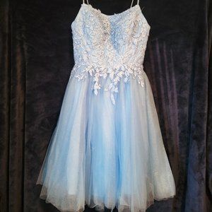 Light blue dress